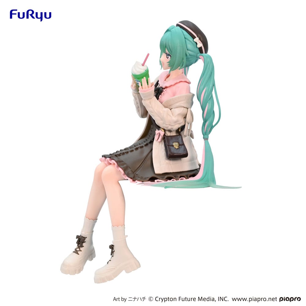 Hatsune Miku Noodle Stopper PVC Statue Autumn Date 16 cm