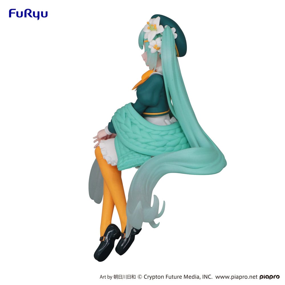 Hatsune Miku Noodle Stopper PVC Statue Flower Fairy Lily 14 cm