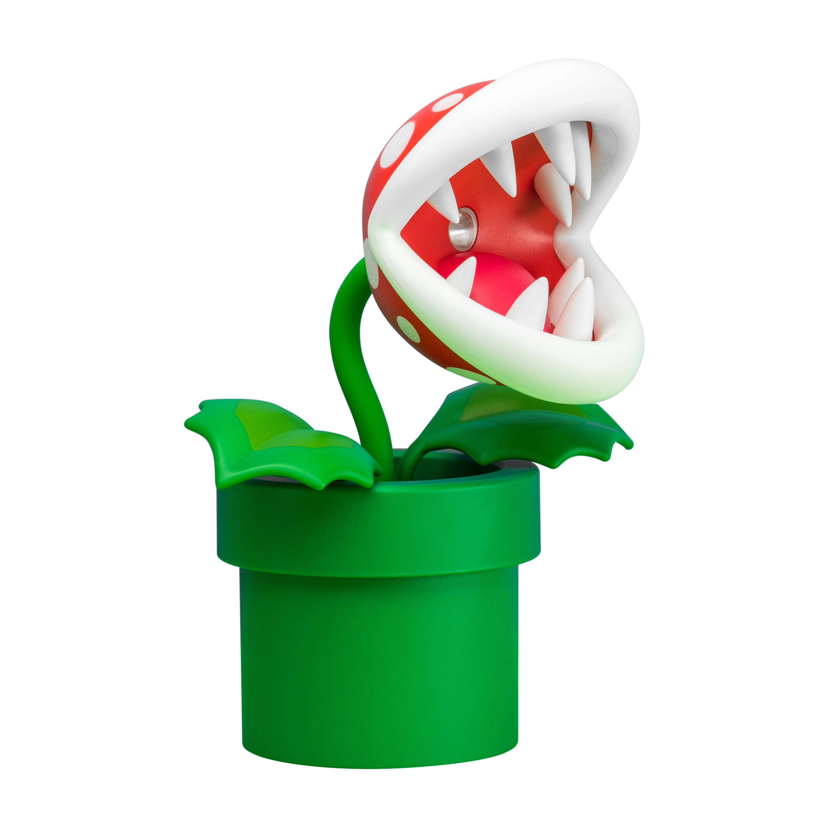 PREORDER - Super Mario Posable Lamp Mario Mini Piranha Plant
