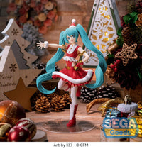 Hatsune Miku Luminasta PVC Statue Hatsune Miku Christmas 2023 20 cm