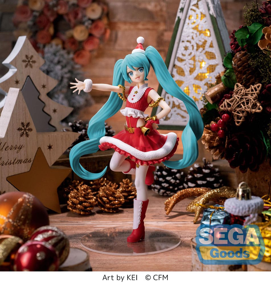 Hatsune Miku Luminasta PVC Statue Hatsune Miku Christmas 2023 20 cm