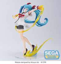 PREORDER -Hatsune Miku: Project DIVA MEGA 39's Figurizm Luminasta PVC Statue Hatsune Miku Shiny T.R. 22 cm