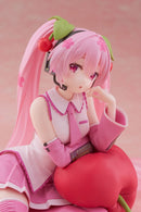 Hatsune Miku PVC Statue Desktop Cute Figure Sakura Miku Cherry Cushion Ver. 13 cm