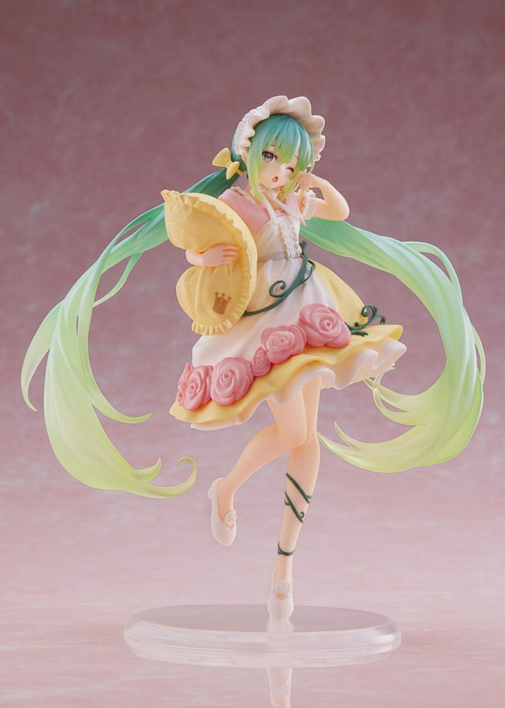Hatsune Miku PVC Statue Hatsune Miku Wonderland Figure Sleeping Beauty Reissue 18 cm