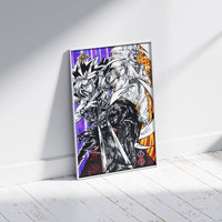 Yu-Gi-Oh / Dragon Ball / Berserk – Legends Collide | EFDArt (A4)