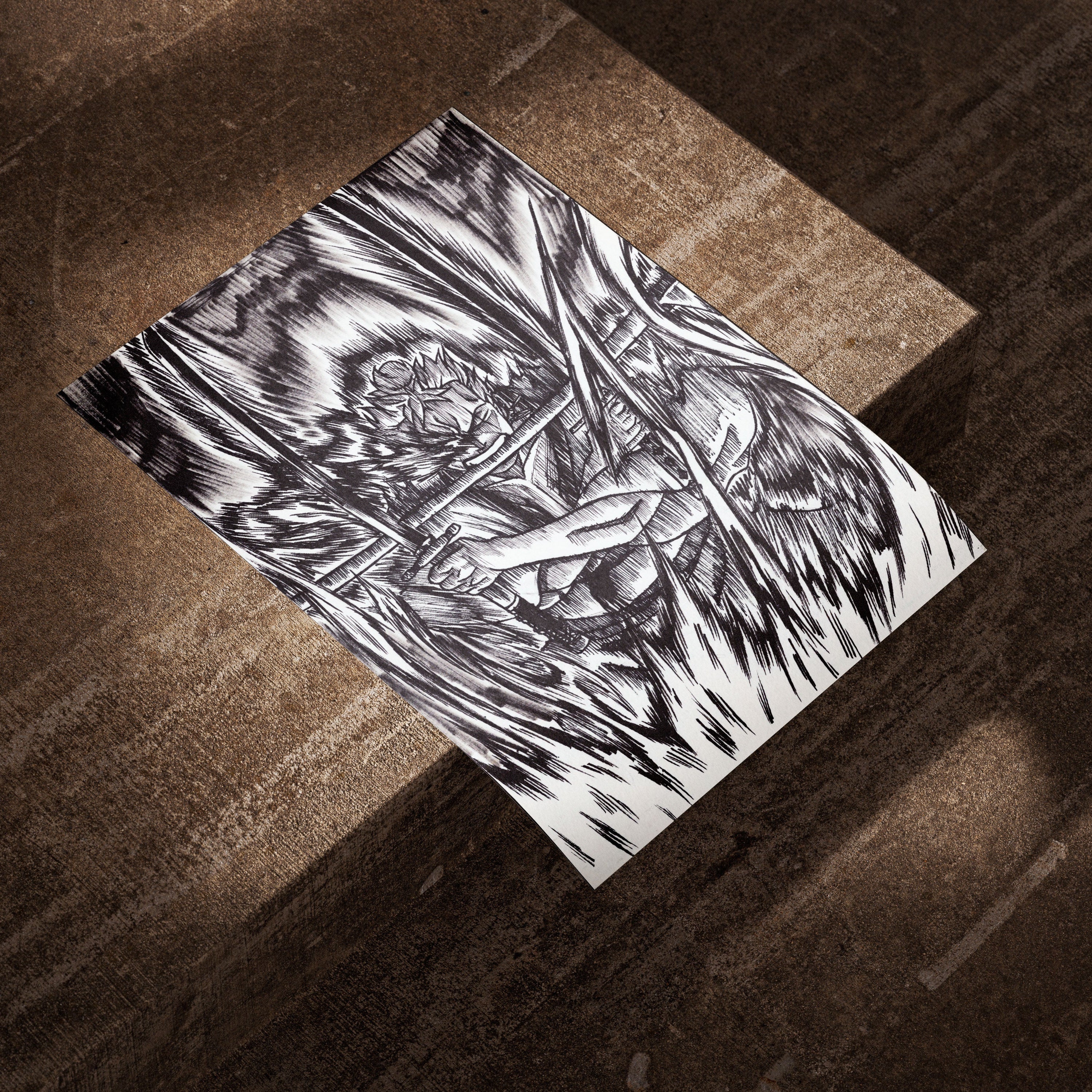 Roronoa Zoro – Way of the Sword | EFDArt (A4)