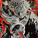 3D καδράκι One Piece - Roronoa Zoro με βάση