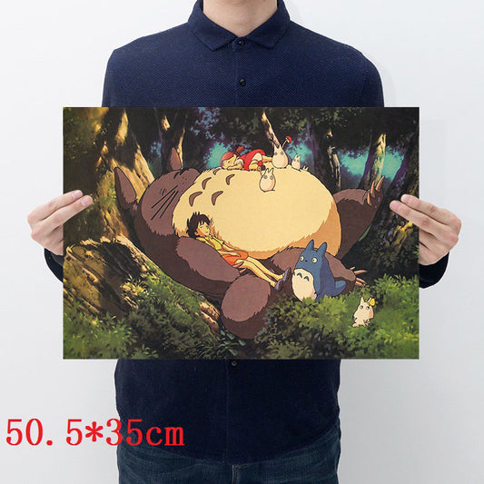 My Neighbor Totoro Sleeping Totoro Poster