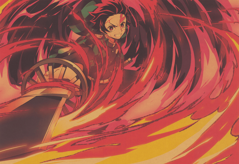 Demon Slayer Αφίσα Tanjiro hinokami Kagura