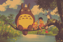 My Neighbor Totoro Poster ψάρεμα