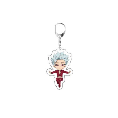 The Seven Deadly Sins Ban Acrylic Keychain