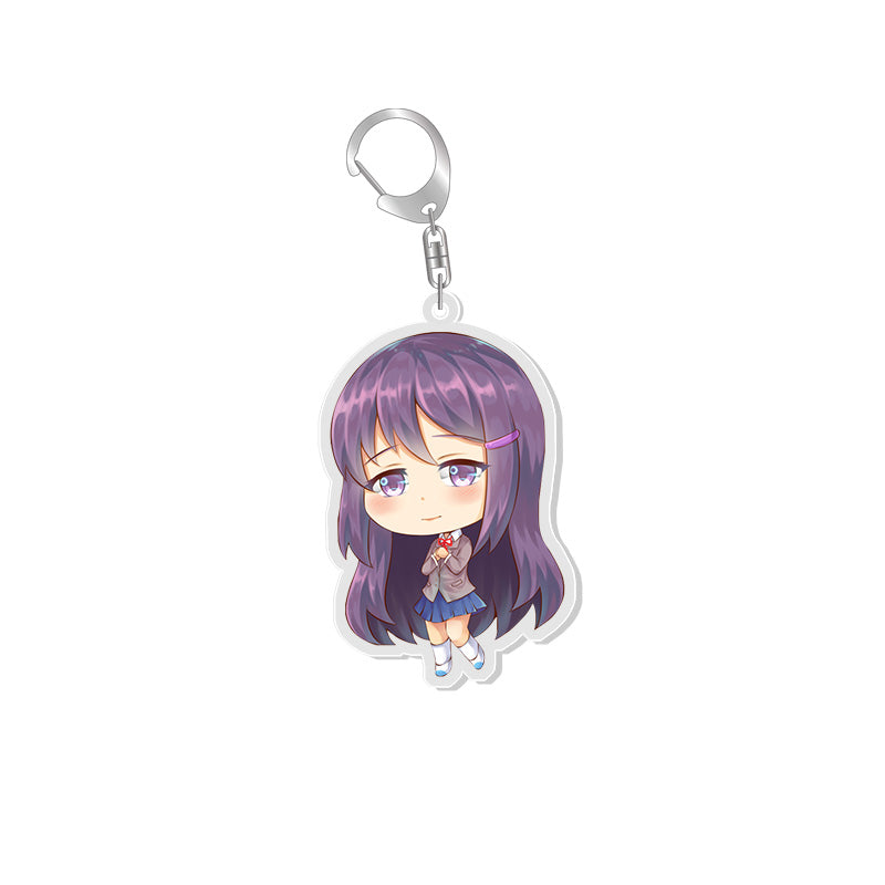 Doki Doki Literature Club Yuri Acrylic Keychain