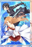 Sword Art Online Asuna Yuuki & Kirito Wallscrolls 60*90CM