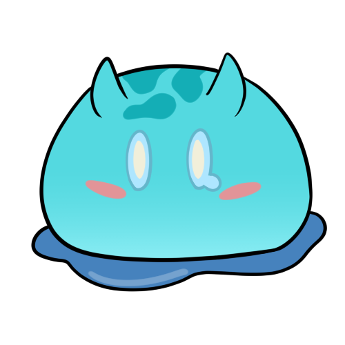 Σετ αυτοκόλλητα Genshin Impact: Slime series