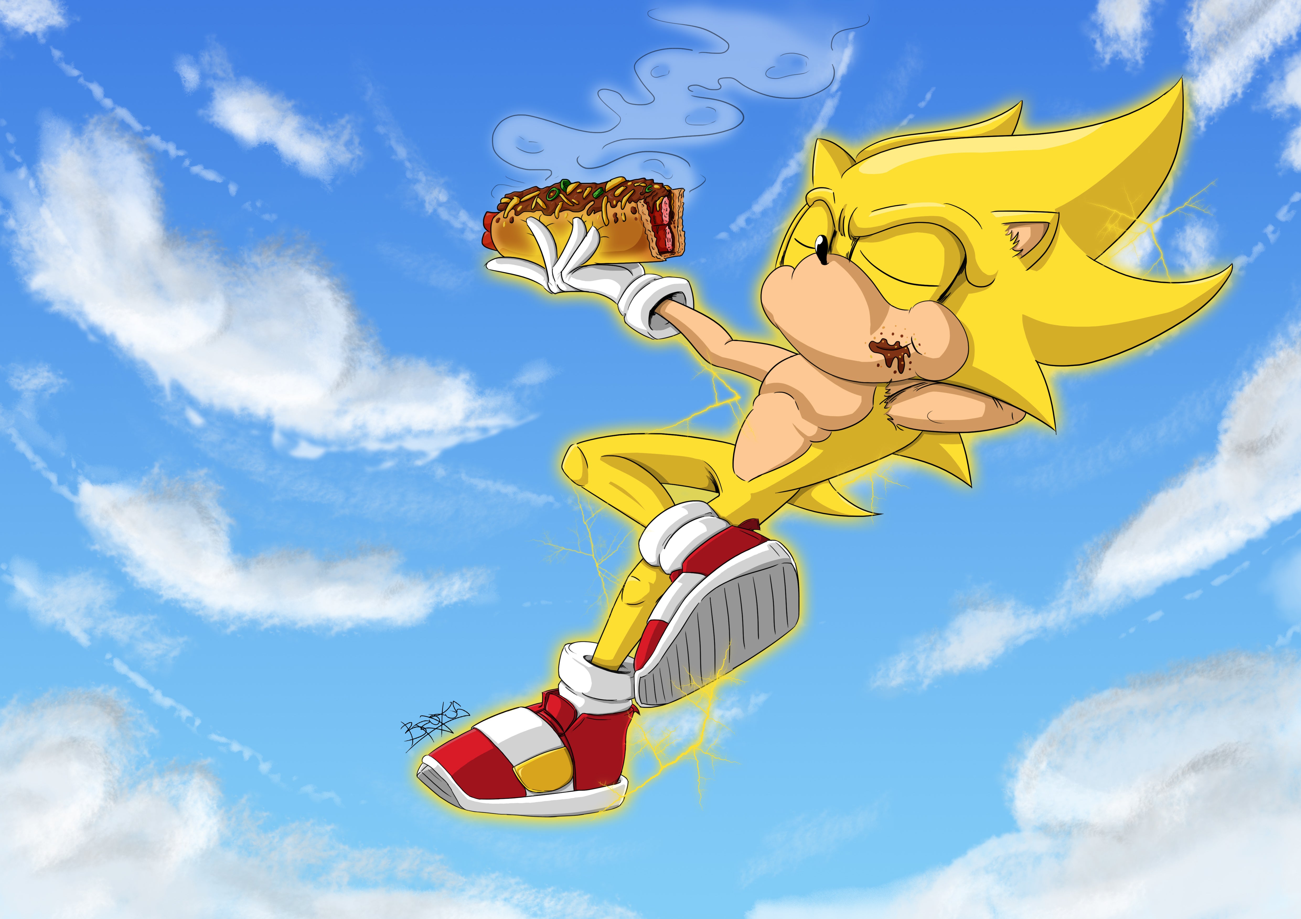 Αφίσα Sonic - Super Sonic