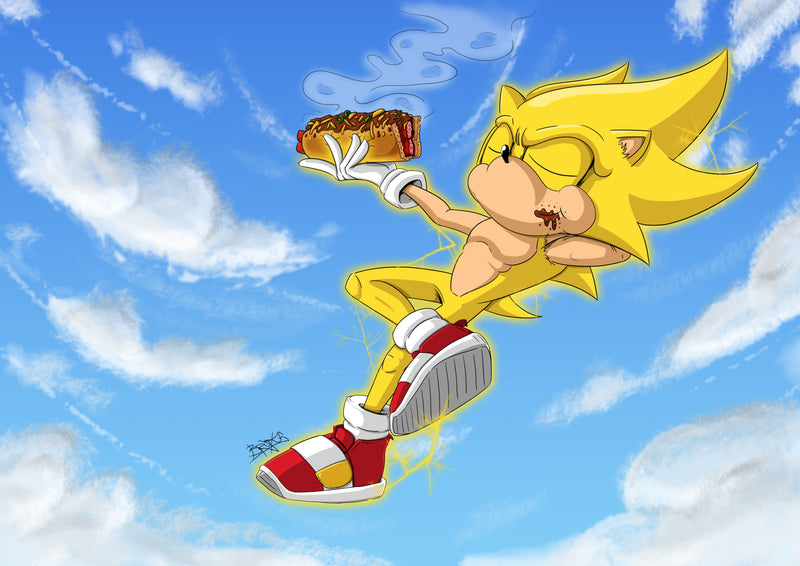 Αφίσα Sonic - Super Sonic