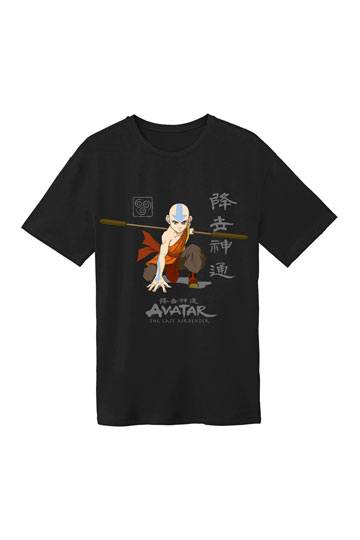 Avatar: The Last Airbender T-Shirt Aang in Knee Bend Pose