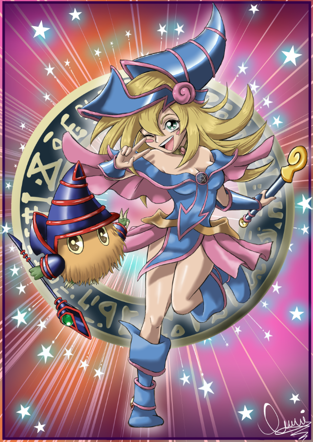 Αφίσα Σκοτεινή Μαγισσοπούλα με το μαγικό Kuriboh