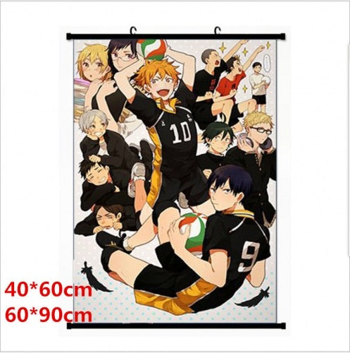 Haikyuu!!! Wallscroll ομάδα βόλεϊ