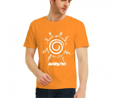 Πορτοκαλί μπλούζα με την σφραγίδα του Naruto