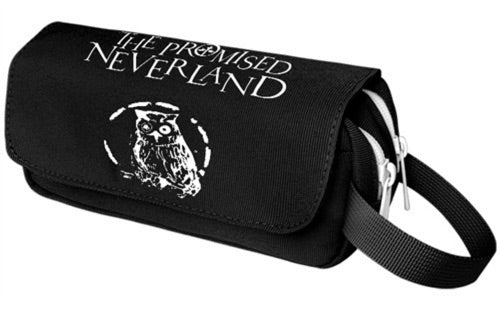 The Promised Neverland κασετίνα με το σύμβολο της κουκουβάγιας