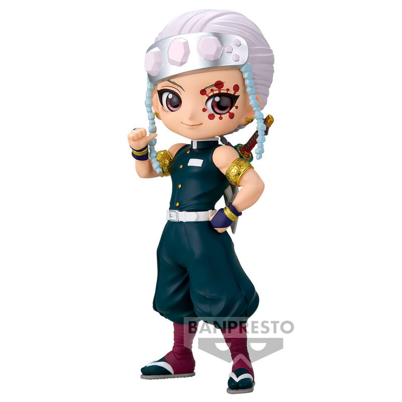 Demon Slayer Kimetsu no Yaiba Tengen Uzui Q Posket figure 14cm