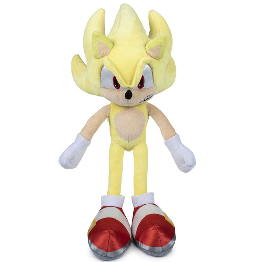 Sonic 2 Super Sonic Λούτρινο Παιχνίδι 30cm