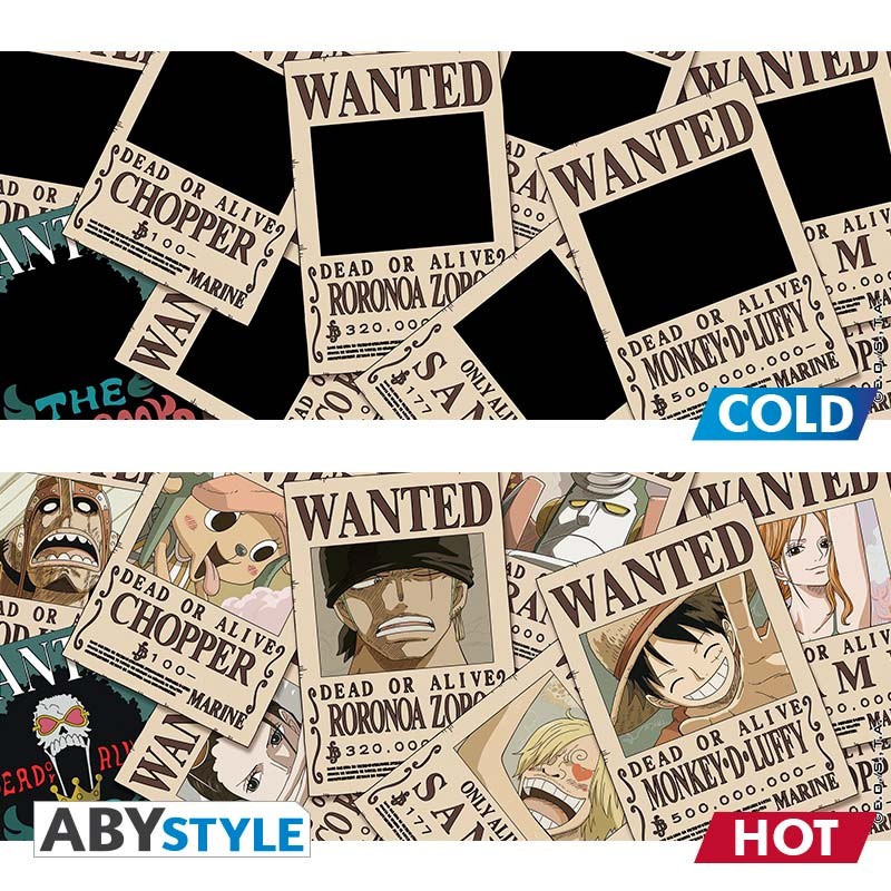 One Piece Mug Wanted Posters