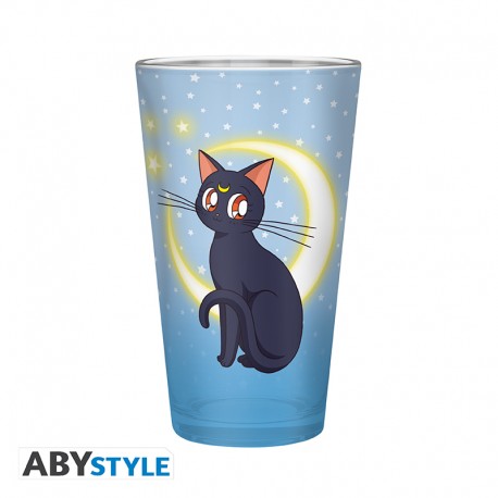 Sailor Moon - Μεγάλο ποτήρι - 400ml - Luna & Artemis