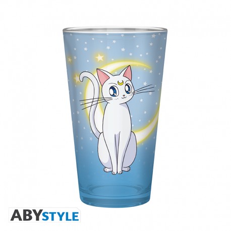 Sailor Moon - Μεγάλο ποτήρι - 400ml - Luna & Artemis