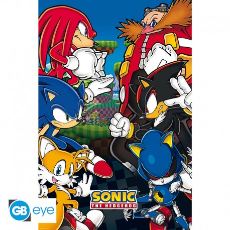 Sonic - Αφίσα « Group » (91.5x61)