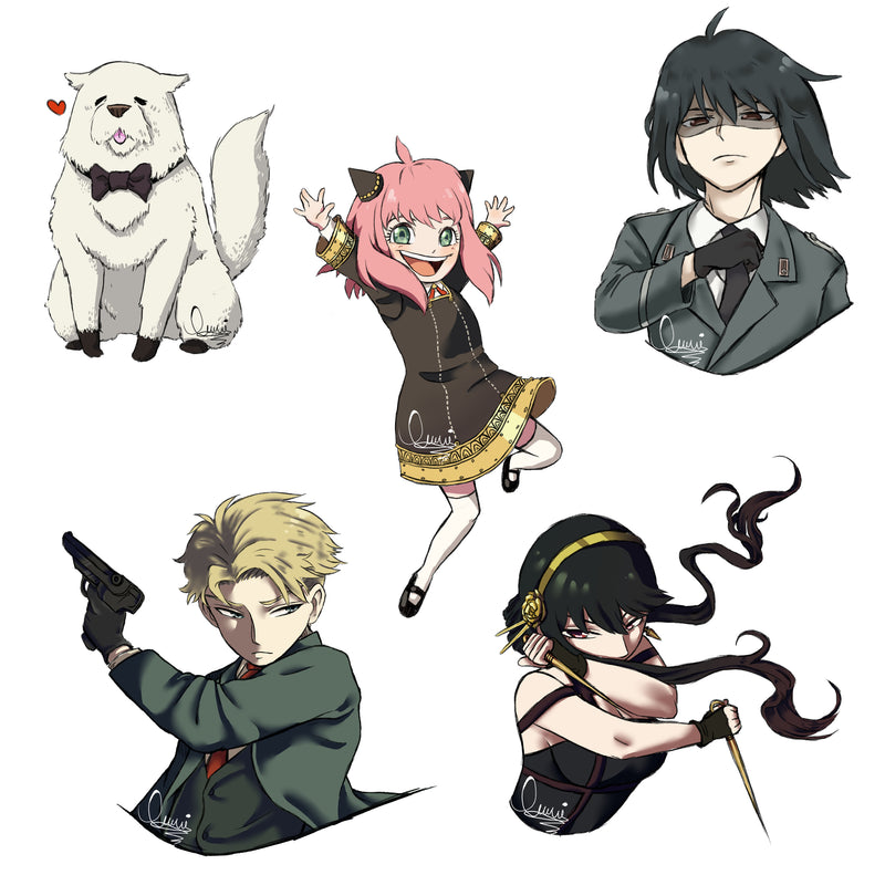 Σετ αυτοκόλλητα Spy x Family