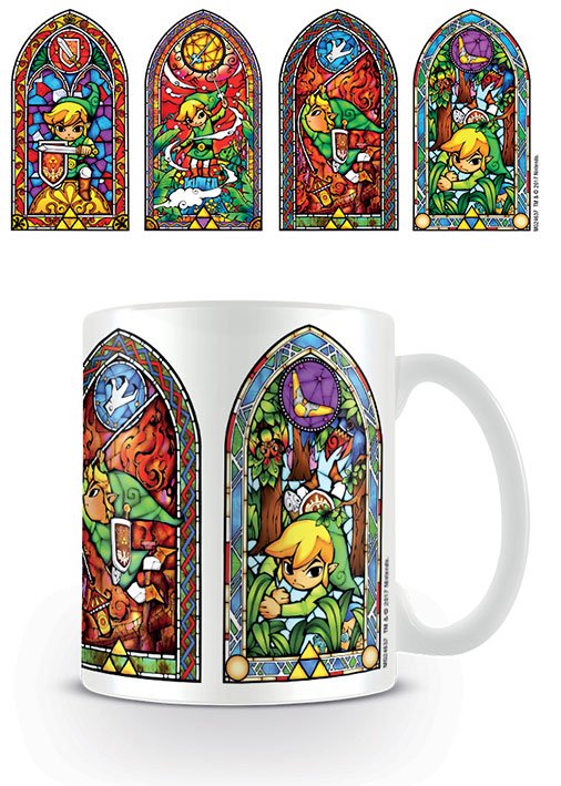 PREORDER - Legend of Zelda Mug Stained Glass