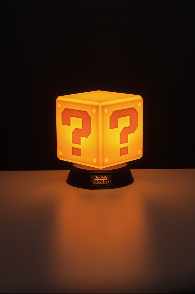 Super Mario 3D Φωτιστικό Question Block 10 εκ.