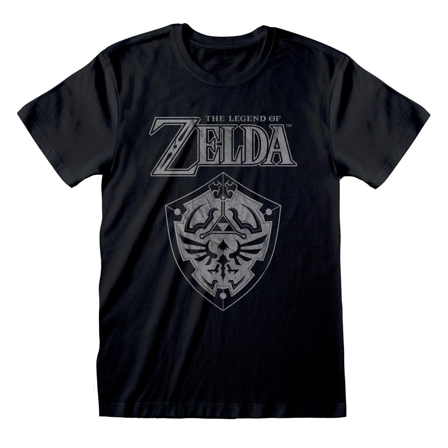 Legend Of Zelda T-Shirt Distressed Shield